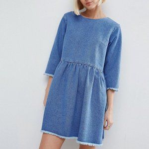 ASOS Denim Smock Dress